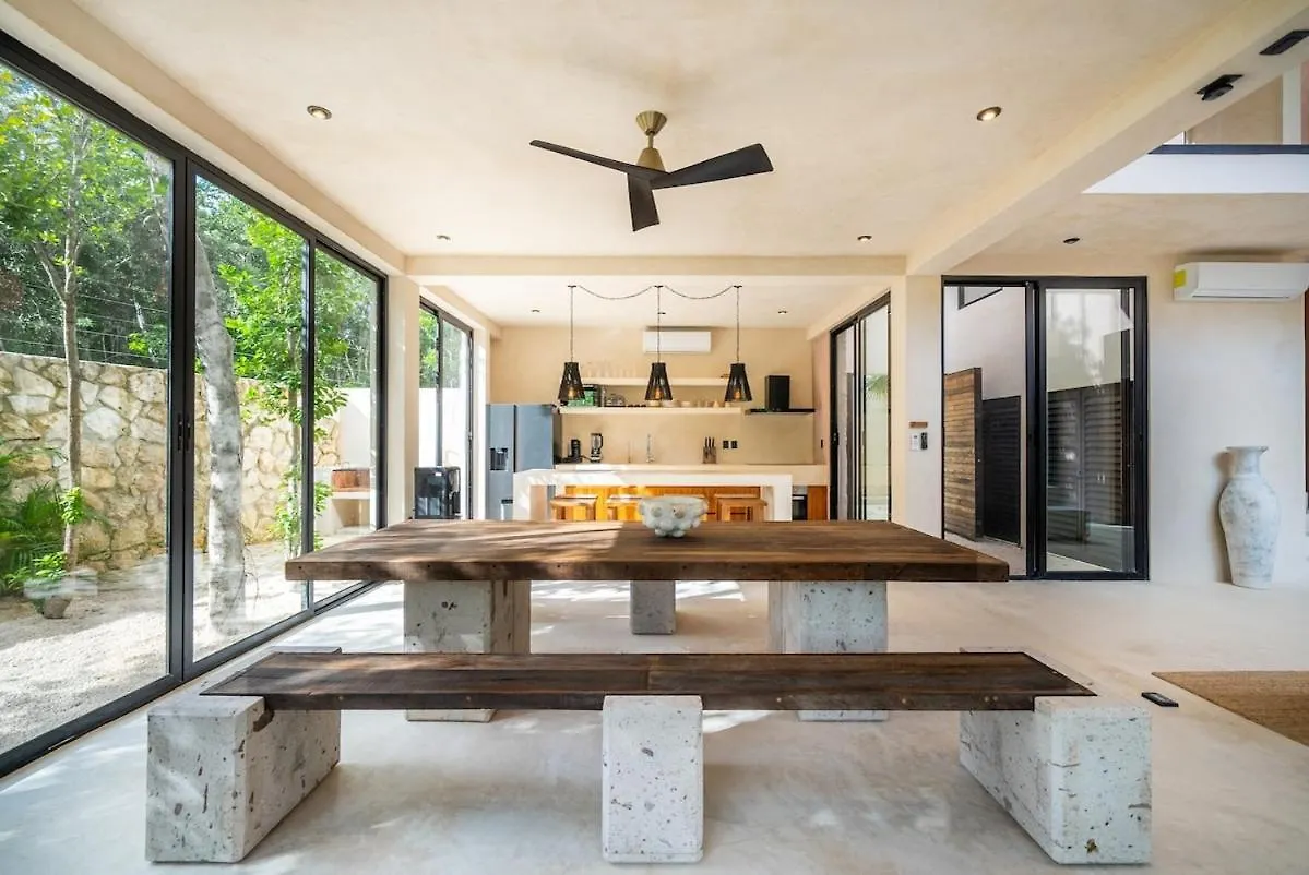 Villa El Canto, Luxury 7 Bed Jungle Villa Rooftop View Tulum 0*,  Mexiko