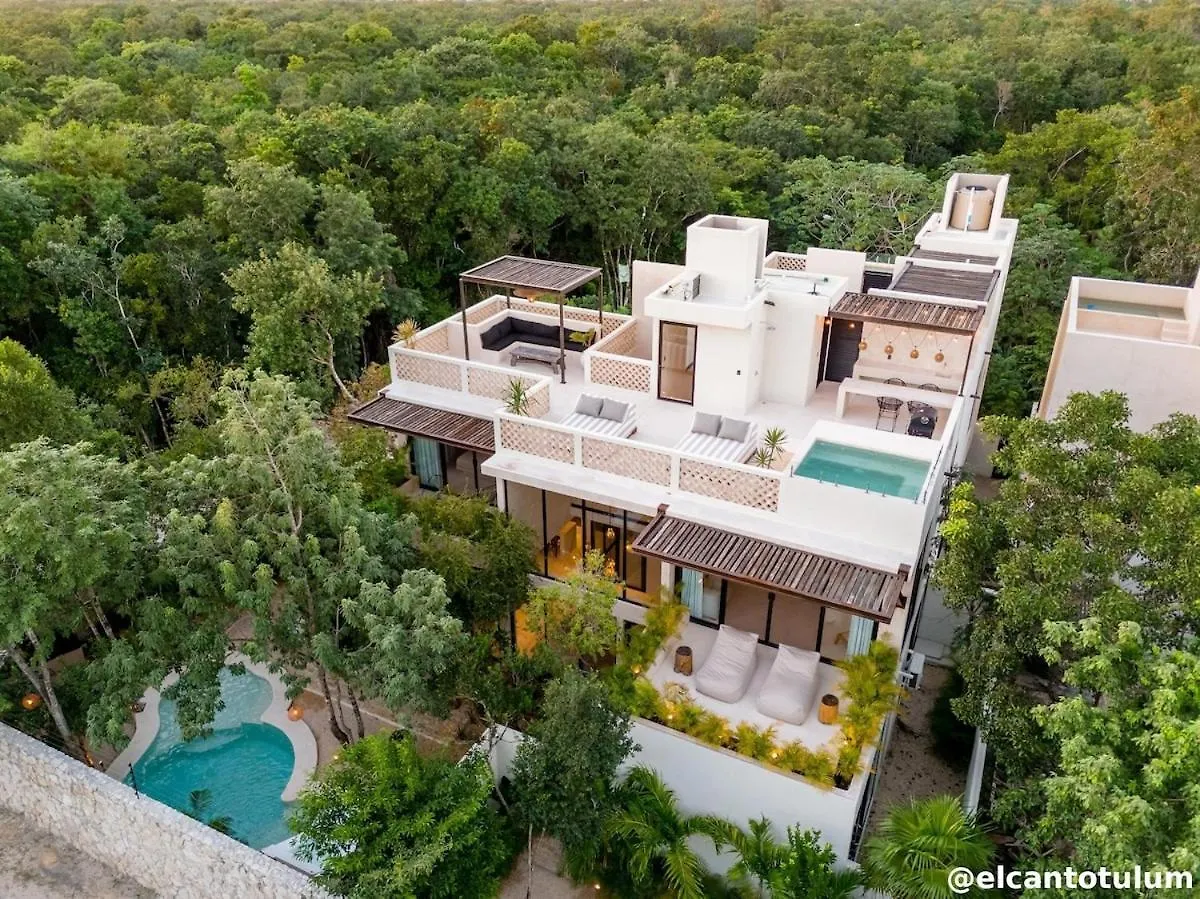 Villa El Canto, Luxury 7 Bed Jungle Villa Rooftop View Tulum